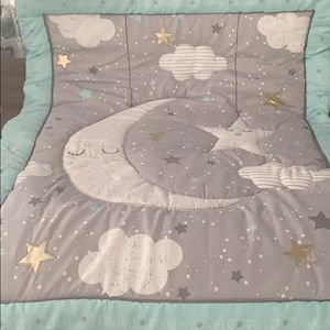 Baby bedding moon and stars